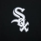 MLB CHICAGO WHITE SOX LIVING LARGE CHANDAIL À CAPUCHON EN MOLLETON À ÉPAULES TOMBANTES POUR HOMME (NOIR)