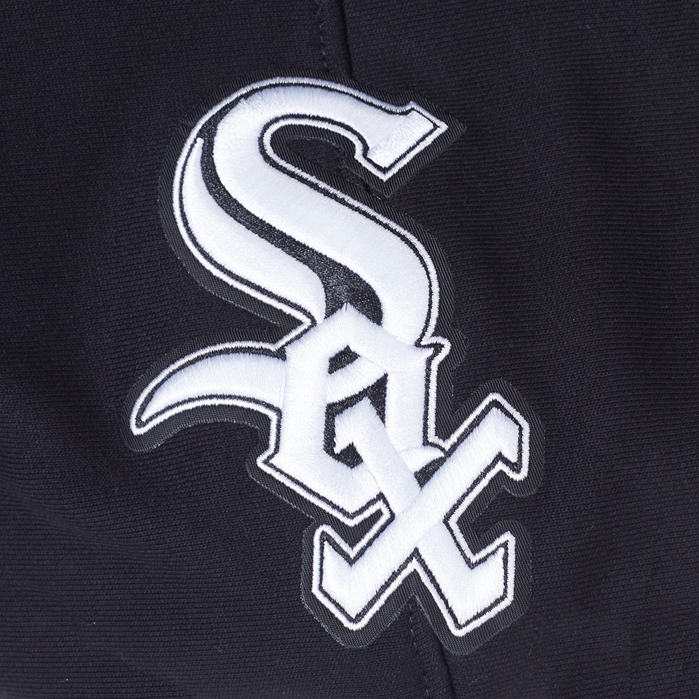 MLB CHICAGO WHITE SOX CITY ARCH CHANDAIL À CAPUCHON EN MOLLETON POUR HOMME (NOIR)