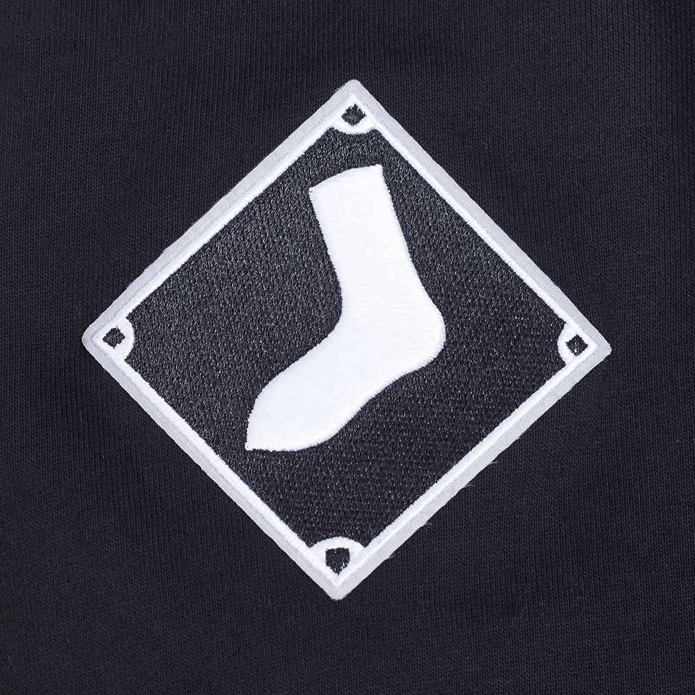 MLB CHICAGO WHITE SOX CITY ARCH CHANDAIL À CAPUCHON EN MOLLETON POUR HOMME (NOIR)