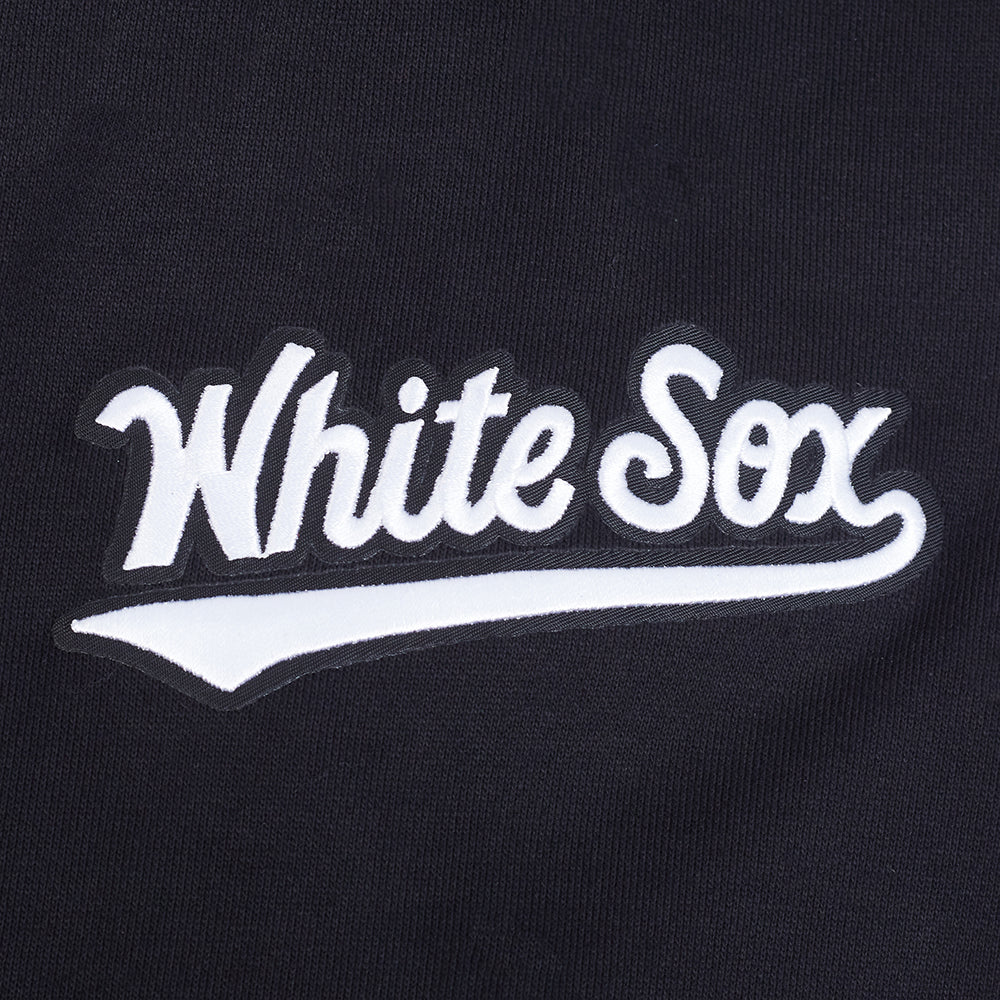 MLB CHICAGO WHITE SOX CITY ARCH CHANDAIL À CAPUCHON EN MOLLETON POUR HOMME (NOIR)
