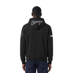 MLB CHICAGO WHITE SOX CLASSIC CHENILLE CHANDAIL À CAPUCHON EN MAILLE DOUBLE POUR HOMME (NOIR)