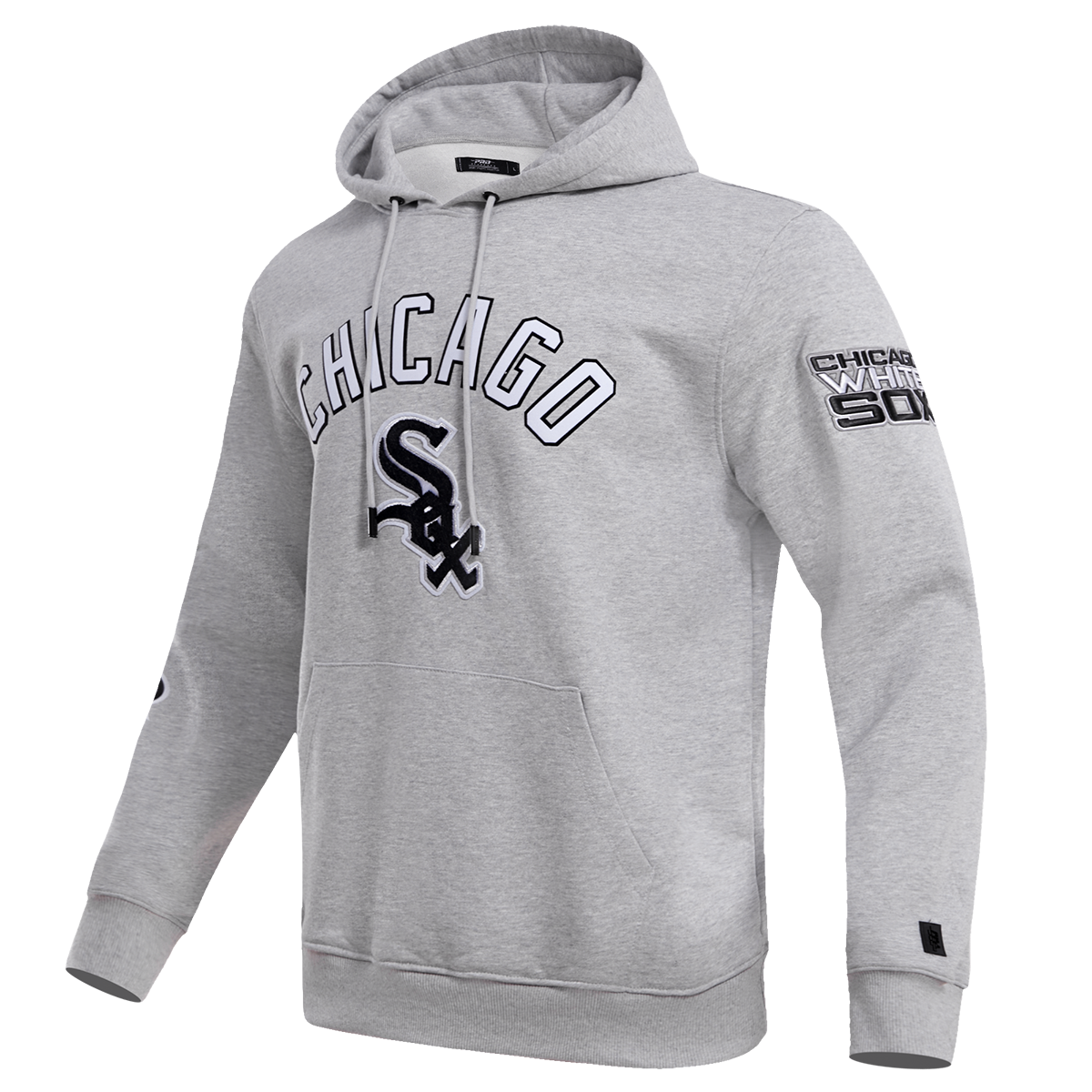 MLB CHICAGO WHITE SOX CLASSIC MEN'S PULLOVER HOODIE (HEATHER GREY)