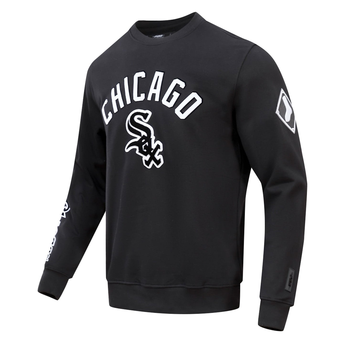 MLB CHICAGO WHITE SOX CLASSIC MEN'S CREWNECK (BLACK)