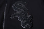 MLB CHICAGO WHITE SOX TRIPLE BLACK CHANDAIL À CAPUCHON À GLISSIÈRE (NOIR)