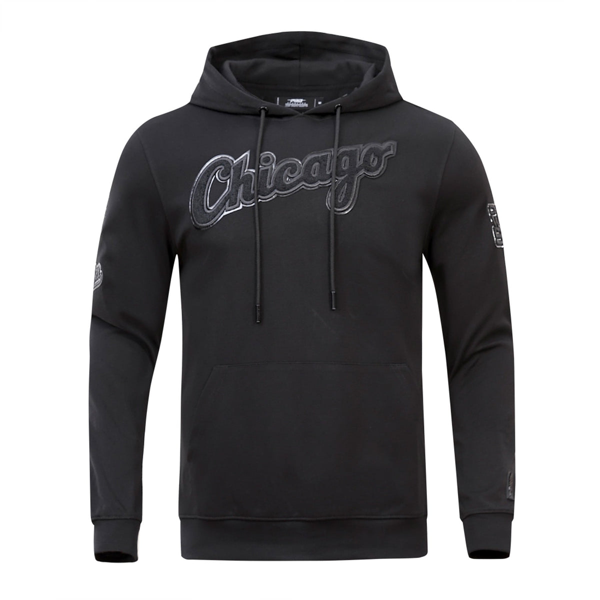 MLB CHICAGO WHITE SOX TRIPLE BLACK CHANDAIL À CAPUCHON À LOGO (NOIR)