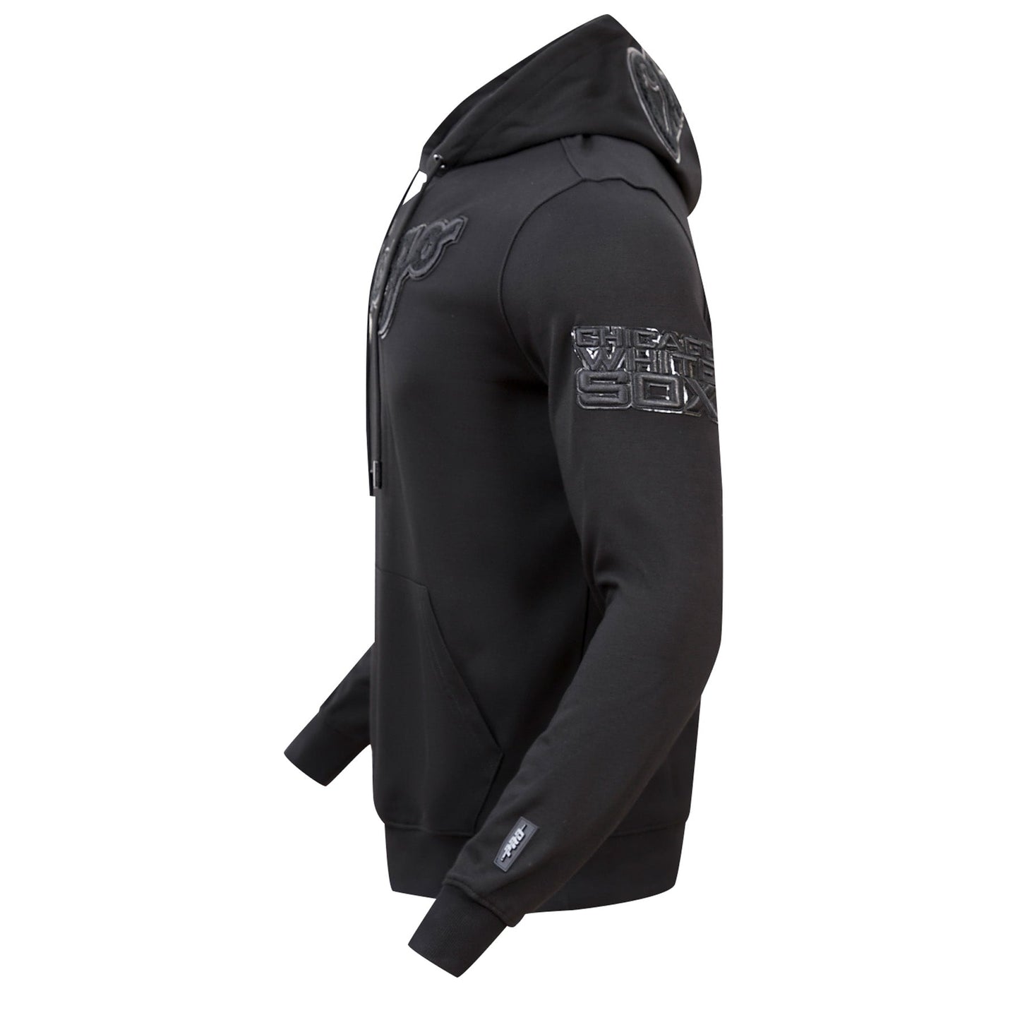 MLB CHICAGO WHITE SOX TRIPLE BLACK LOGO HOODIE (BLACK)