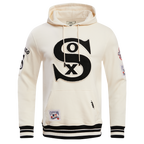 MLB CHICAGO WHITE SOX RETRO CLASSIC CHANDAIL À CAPUCHON POUR HOMME (COQUILLE D'ŒUF/NOIR)