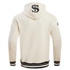 MLB CHICAGO WHITE SOX RETRO CLASSIC CHANDAIL À CAPUCHON POUR HOMME (COQUILLE D'ŒUF/NOIR)
