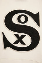 MLB CHICAGO WHITE SOX RETRO CLASSIC CHANDAIL À CAPUCHON POUR HOMME (COQUILLE D'ŒUF/NOIR)