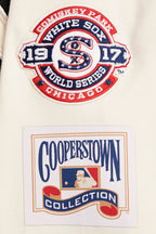 MLB CHICAGO WHITE SOX RETRO CLASSIC CHANDAIL À CAPUCHON POUR HOMME (COQUILLE D'ŒUF/NOIR)
