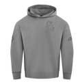 MLB CHICAGO WHITE SOX NEUTRAL CHANDAIL À CAPUCHON EN MOLLETON À ÉPAULES TOMBANTES POUR HOMME (GRIS CHINÉ FONCÉ)