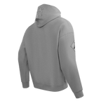 MLB CHICAGO WHITE SOX NEUTRAL CHANDAIL À CAPUCHON EN MOLLETON À ÉPAULES TOMBANTES POUR HOMME (GRIS CHINÉ FONCÉ)