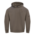 MLB CHICAGO WHITE SOX NEUTRAL MEN'S  DROP SHOULDER FLC PO HOODIE (DARK TAUPE)