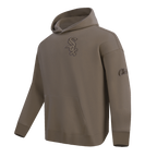 MLB CHICAGO WHITE SOX NEUTRAL MEN'S  DROP SHOULDER FLC PO HOODIE (DARK TAUPE)