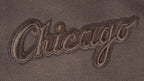 MLB CHICAGO WHITE SOX NEUTRAL MEN'S  DROP SHOULDER FLC PO HOODIE (DARK TAUPE)
