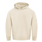 MLB CHICAGO WHITE SOX NEUTRAL MEN'S  DROP SHOULDER FLC PO HOODIE (EGGSHELL)
