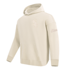 MLB CHICAGO WHITE SOX NEUTRAL MEN'S  DROP SHOULDER FLC PO HOODIE (EGGSHELL)