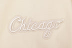 MLB CHICAGO WHITE SOX NEUTRAL MEN'S  DROP SHOULDER FLC PO HOODIE (EGGSHELL)