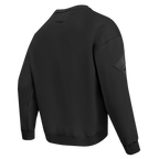 MLB CHICAGO WHITE SOX NEUTRAL MEN'S  DROP SHOULDER FLC CREWNECK (BLACK)
