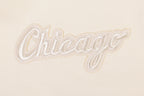 MLB CHICAGO WHITE SOX NEUTRAL MEN'S  DROP SHOULDER FLC CREWNECK (EGGSHELL)
