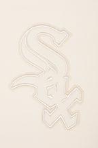 MLB CHICAGO WHITE SOX NEUTRAL MEN'S  DROP SHOULDER FLC CREWNECK (EGGSHELL)