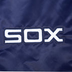 MLB CHICAGO WHITE SOX SOUVENIR BLOUSON EN SATIN POUR HOMME (MARINE)