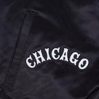 MLB CHICAGO WHITE SOX BEST OF MEN'S RIB SATIN JACKET (BLACK)