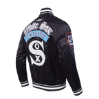MLB CHICAGO WHITE SOX BEST OF MEN'S RIB SATIN JACKET (BLACK)