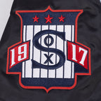 MLB CHICAGO WHITE SOX BEST OF MEN'S RIB SATIN JACKET (BLACK)
