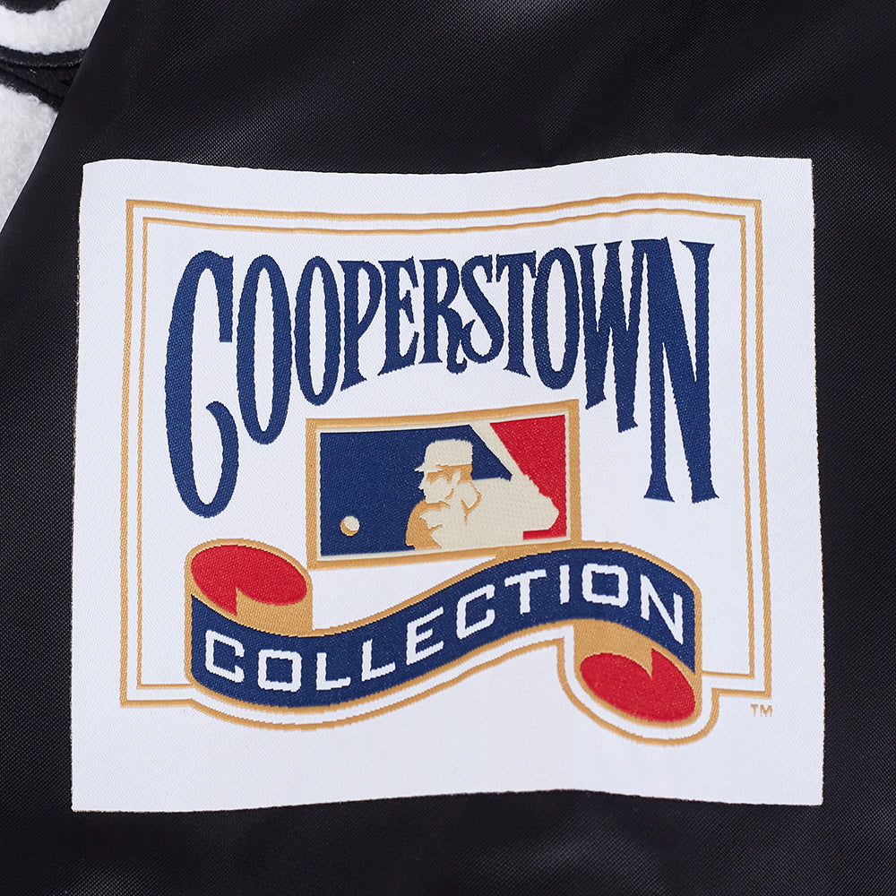 MLB CHICAGO WHITE SOX BEST OF MEN'S RIB SATIN JACKET (BLACK)