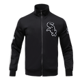 MLB CHICAGO WHITE SOX CLASSIC MEN'S TRACK JACKET (BLACK)