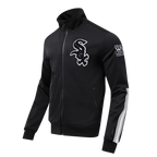 MLB CHICAGO WHITE SOX CLASSIC MEN'S TRACK JACKET (BLACK)