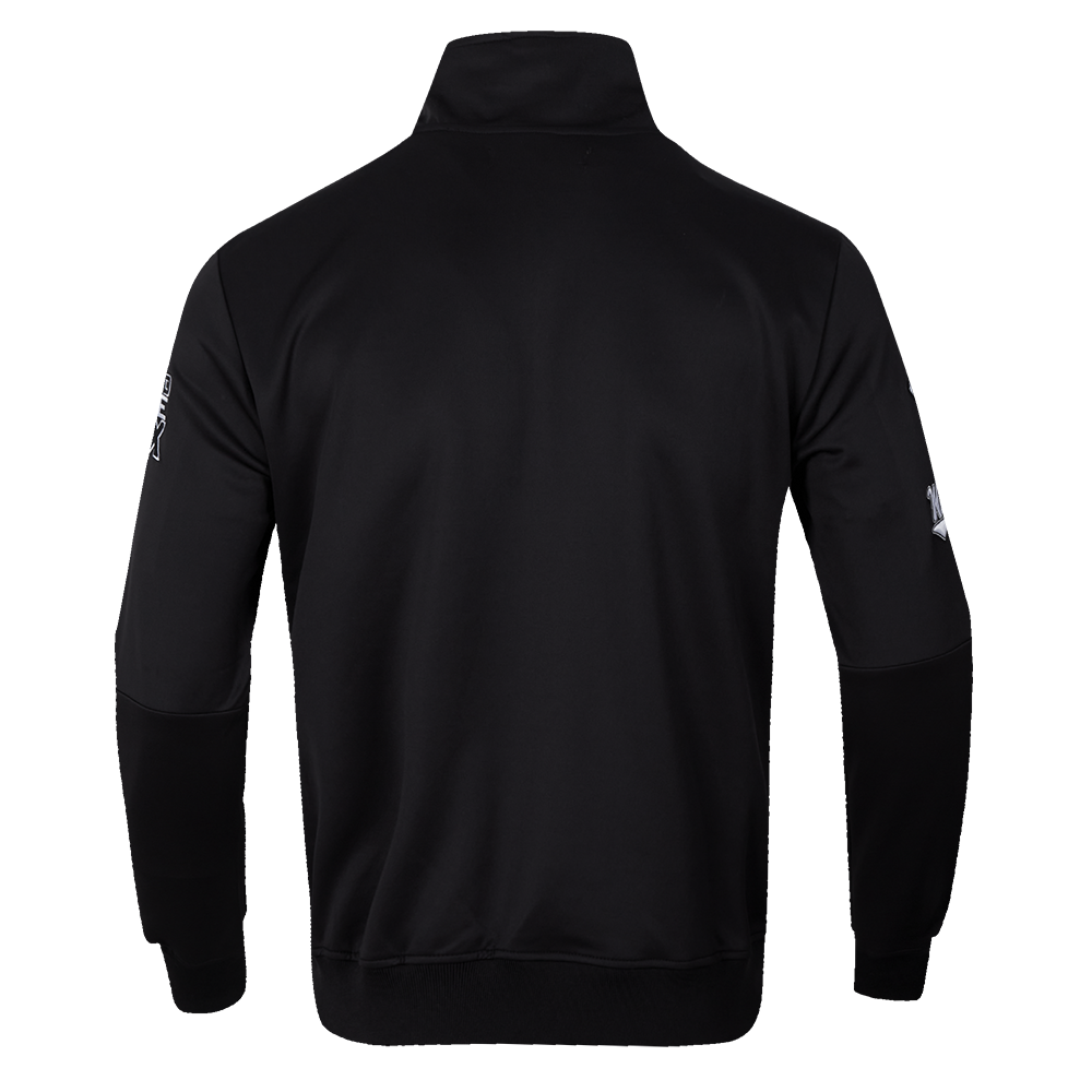 MLB CHICAGO WHITE SOX CLASSIC MEN'S TRACK JACKET (BLACK)