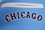 MLB CHICAGO WHITE SOX RETRO CLASSIC MEN'S RIB WOOL VARSITY JACKET (UNIVERSITY BLUE/WHITE)