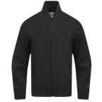 MLB CHICAGO WHITE SOX NEUTRAL MEN'S  TWILL JACKET (BLACK)