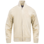 MLB CHICAGO WHITE SOX NEUTRAL MEN'S  TWILL JACKET (EGGSHELL)