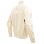 MLB CHICAGO WHITE SOX NEUTRAL MEN'S  TWILL JACKET (EGGSHELL)