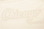 MLB CHICAGO WHITE SOX NEUTRAL MEN'S  TWILL JACKET (EGGSHELL)