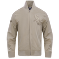 MLB CHICAGO WHITE SOX NEUTRAL MEN'S  TWILL JACKET (TAUPE)