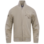MLB CHICAGO WHITE SOX NEUTRAL MEN'S  TWILL JACKET (TAUPE)