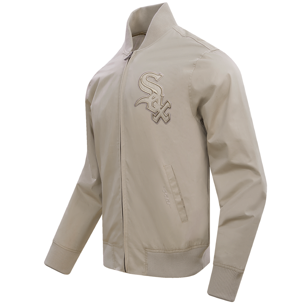 MLB CHICAGO WHITE SOX NEUTRAL BLOUSON EN SERGÉ POUR HOMME (TAUPE)