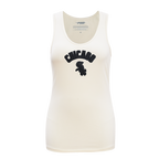 MLB CHICAGO WHITE SOX TRIPLE TONAL RELAXED FIT WOMEN'S RACERBACK (EGGSHELL)