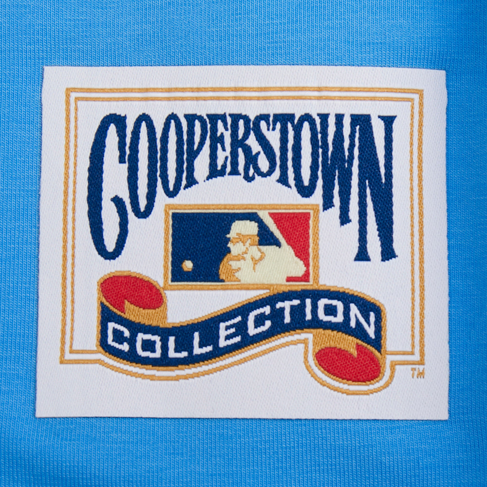 MLB CHICAGO WHITE SOX RETRO ELEVATION HAUT EN JERSEY SIMPLE À COUPE CARRÉE POUR FEMME (BLEU UNIVERSITÉ)