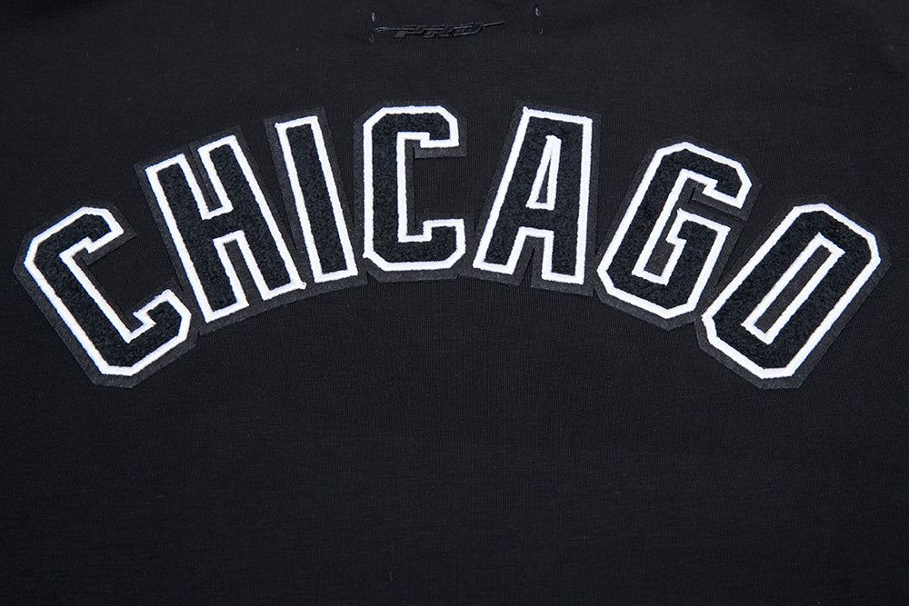 MLB CHICAGO WHITE SOX CLASSIC WOMEN'S BOXY TOP (BLACK)