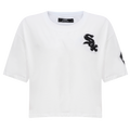 MLB CHICAGO WHITE SOX CLASSIC HAUT À COUPE CARRÉE POUR FEMME (BLANC)
