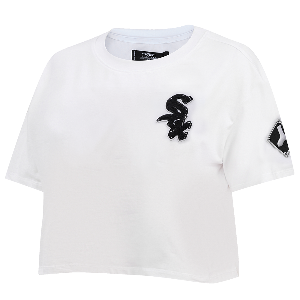 MLB CHICAGO WHITE SOX CLASSIC WOMEN'S BOXY TOP (WHITE)