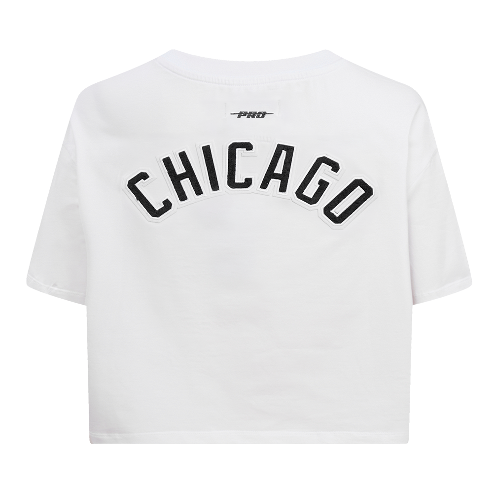 MLB CHICAGO WHITE SOX CLASSIC HAUT À COUPE CARRÉE POUR FEMME (BLANC)