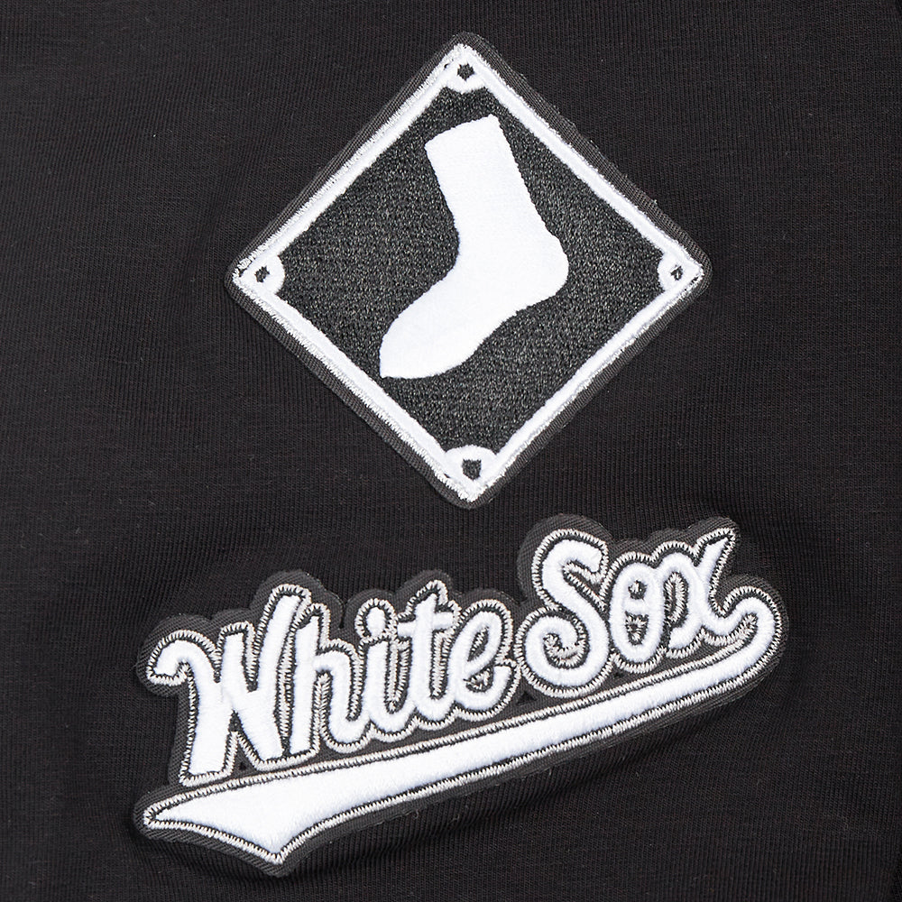 MLB CHICAGO WHITE SOX HAUT MASHUP À COUPE CARRÉE POUR FEMME (NOIR)