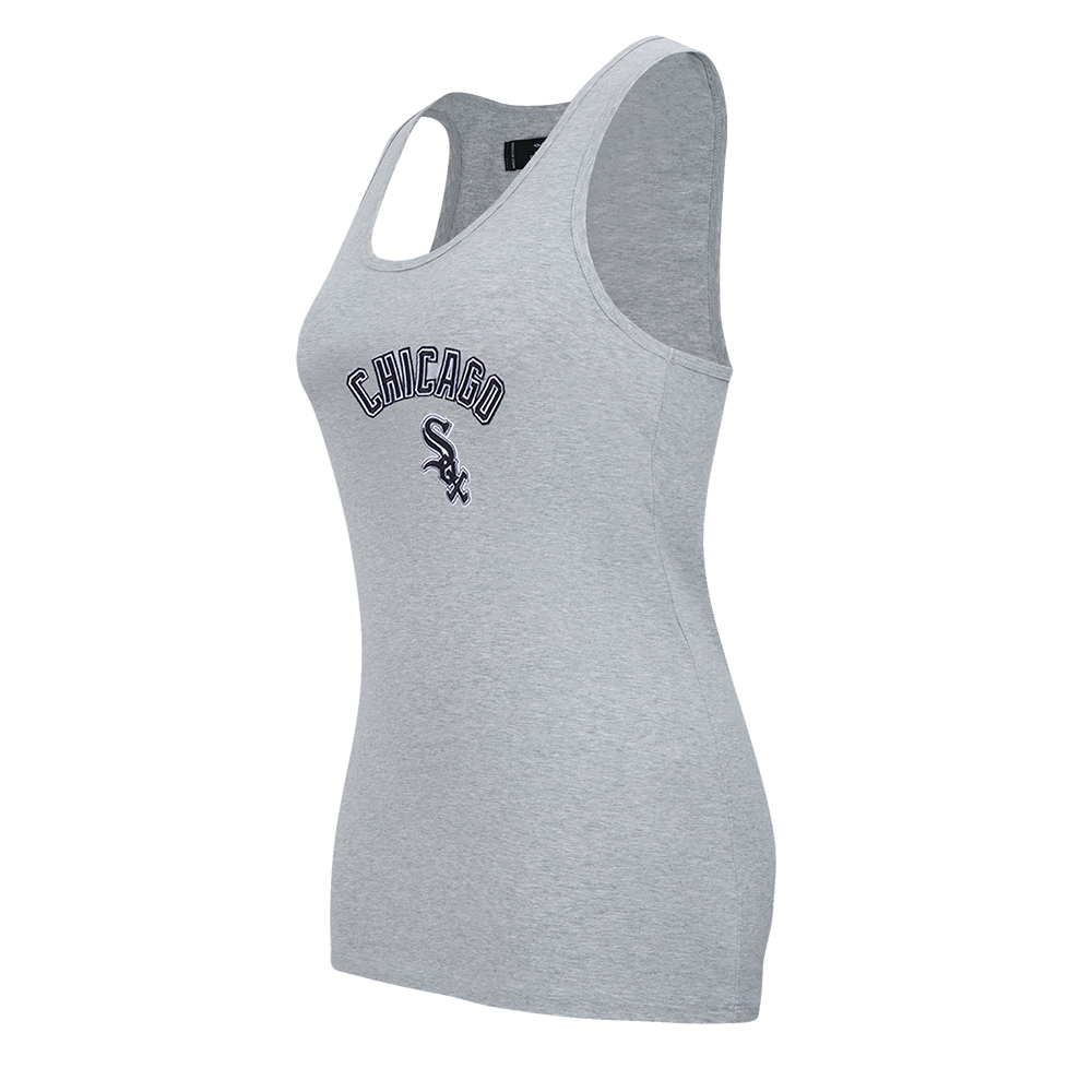 MLB CHICAGO WHITE SOX CLASSIC WOMEN'S RACERBACK (HEATHER GREY)