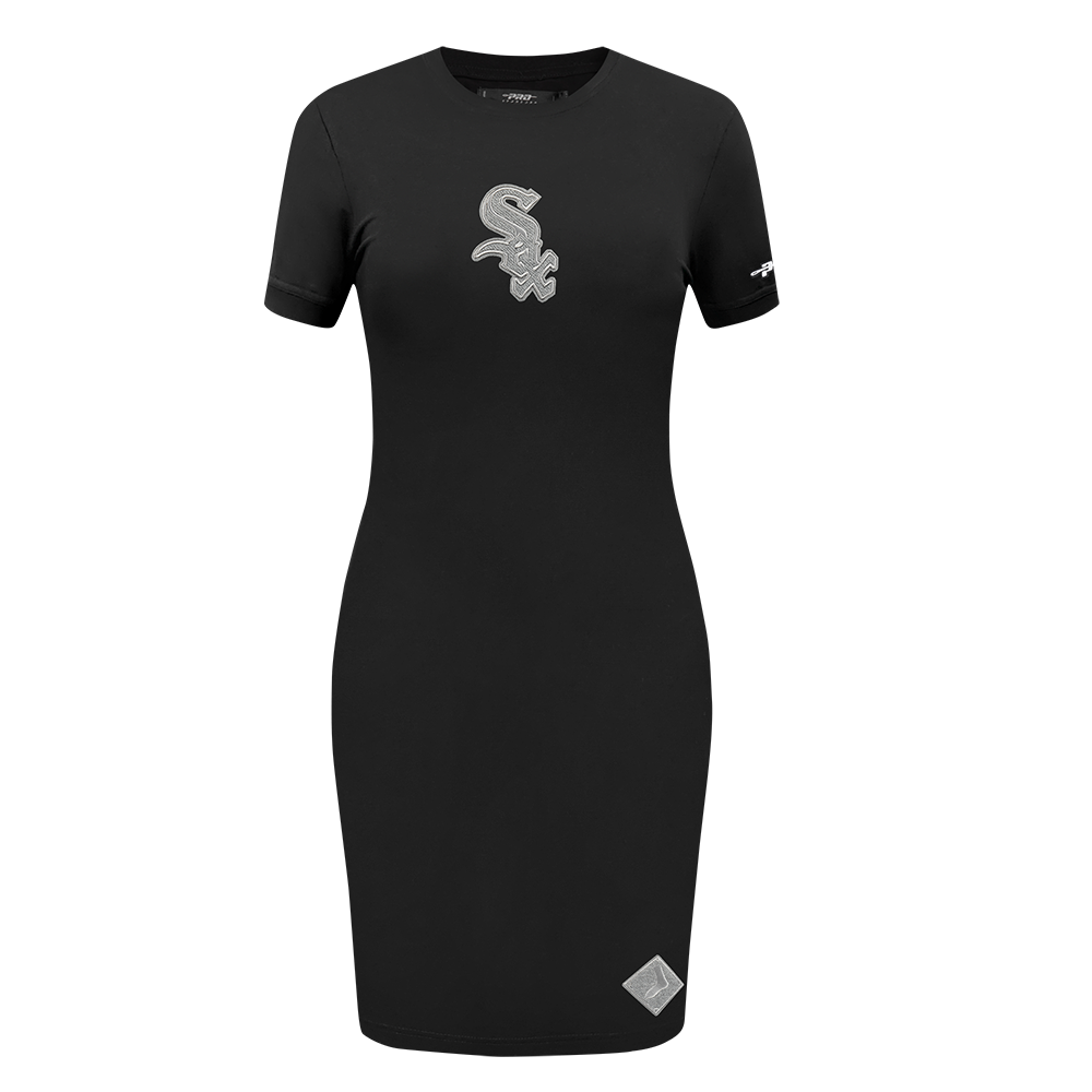 MLB CHICAGO WHITE SOX REVERSE FRENCH TERRY ROBE MOULANTE POUR FEMME (NOIR)